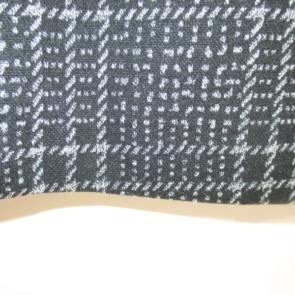 CALVIN KLEIN BLACK & WHITE BELL SLEEVE DRESS NWT - Picture 9 of 11